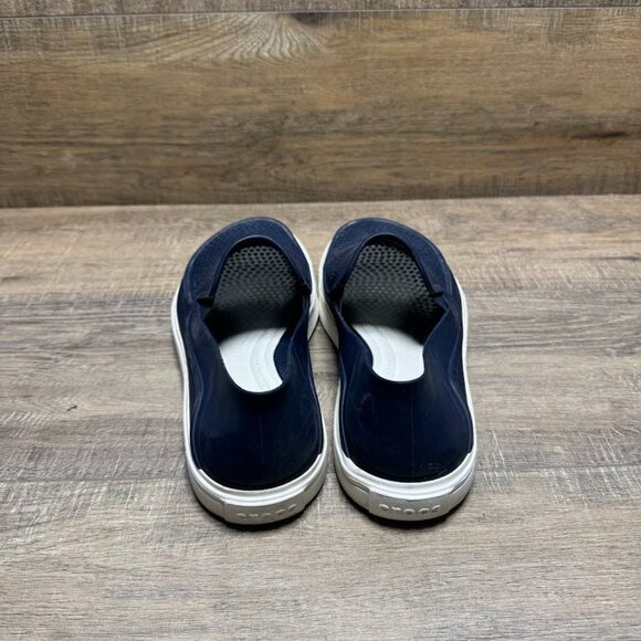 Crocs Citilane Roka Waterproof Navy Blue Slip On Shoes Men's Size 10 - Picture 3 of 7